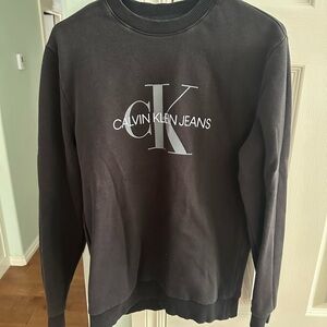 Calvin Klein Jeans Black Crewneck Sweatshirt
